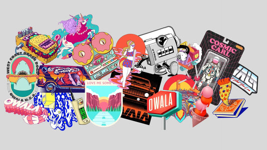 Water Bottle Stickers (Owala)