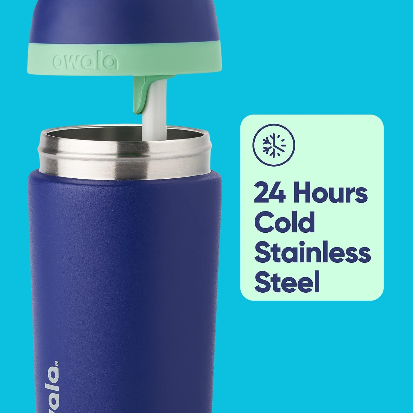 14oz Kids Flips | Personalized Stainless Steel Water Bottle with Straw | Laser Engraved Insulated Water Bottles | Locking Lid Water Bottle.