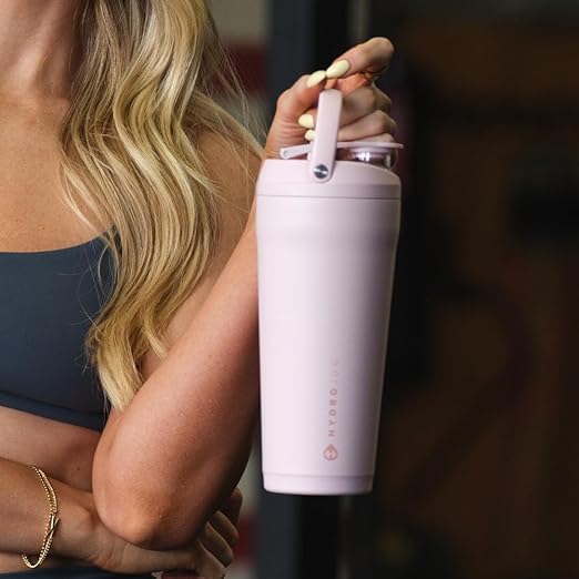 24oz Hydro Jug Shaker | Laser Engraved Stainless Steel Shaker | Personalized Leakproof Shaker, Premium Shaker for Fitness, Sports, Zengraved