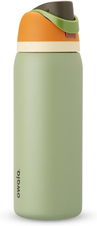 Owala Camo Cool Color Freesip Water Bottles, Laser Engraved Owala, Custom Logo Bottle, Gift for Him, Adult Water Bottle, Zengraved Store