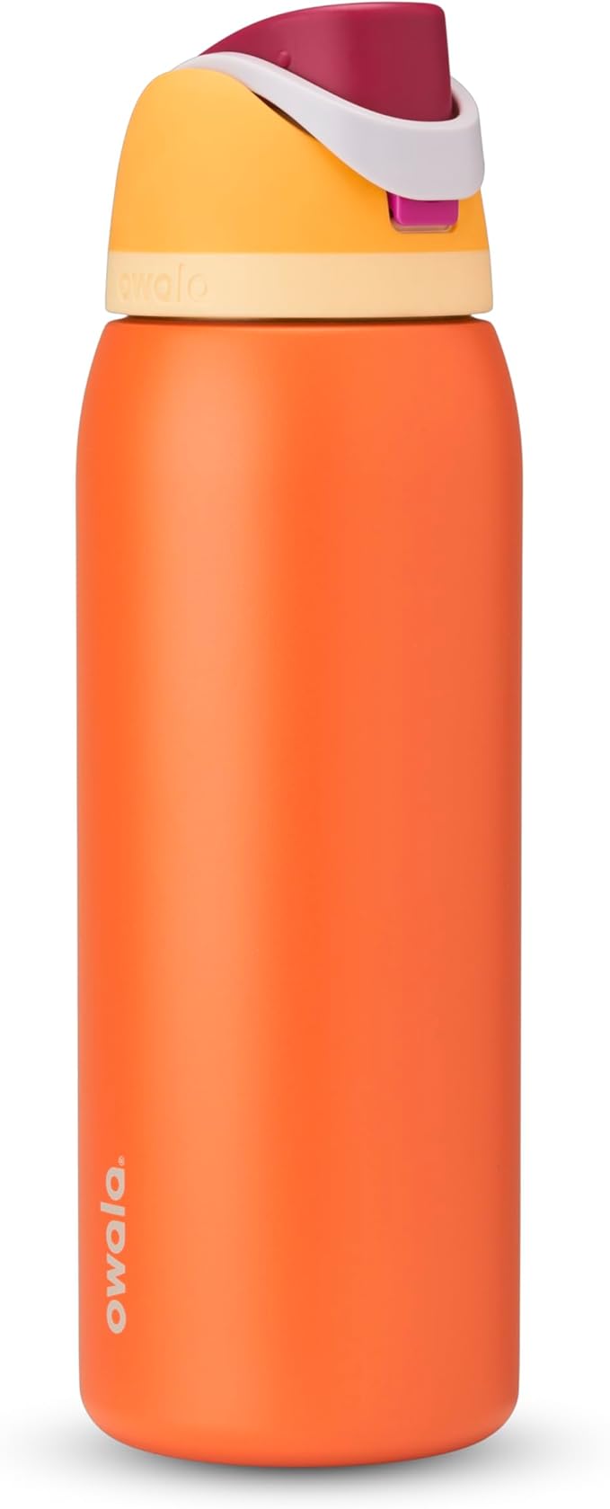Owala Citrus Crush Color Freesip Water Bottles, Personalized Stainless Steel Bottle, Laser Engraved Custom Bottle, Thanksgiving, Zengraved