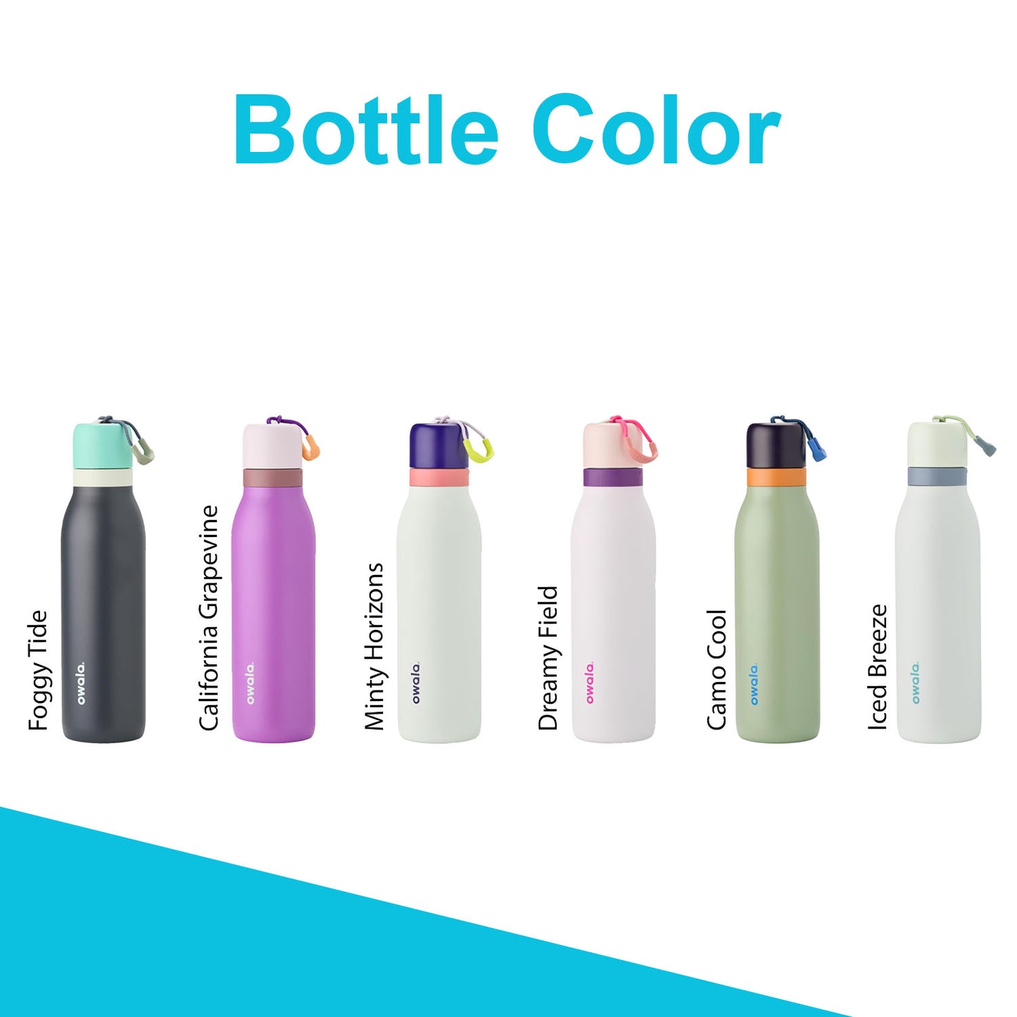18oz, 24oz Owala FreeSip Twist Water Bottles | Laser Engraved Stainless Steel Water Bottle with Straw | Best For Travel, Sports and Gym.