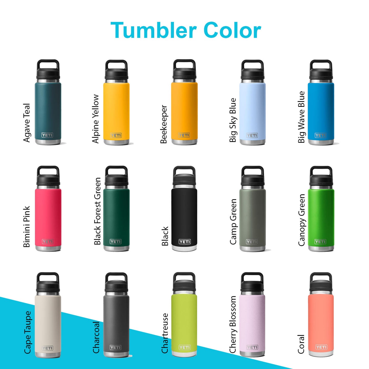 Custom Laser Engraving Service for Yeti Rambler Bottle | Customized Yeti Water Bottle, Travel Hydration, Custom Laser Engraved Yeti Bottle
