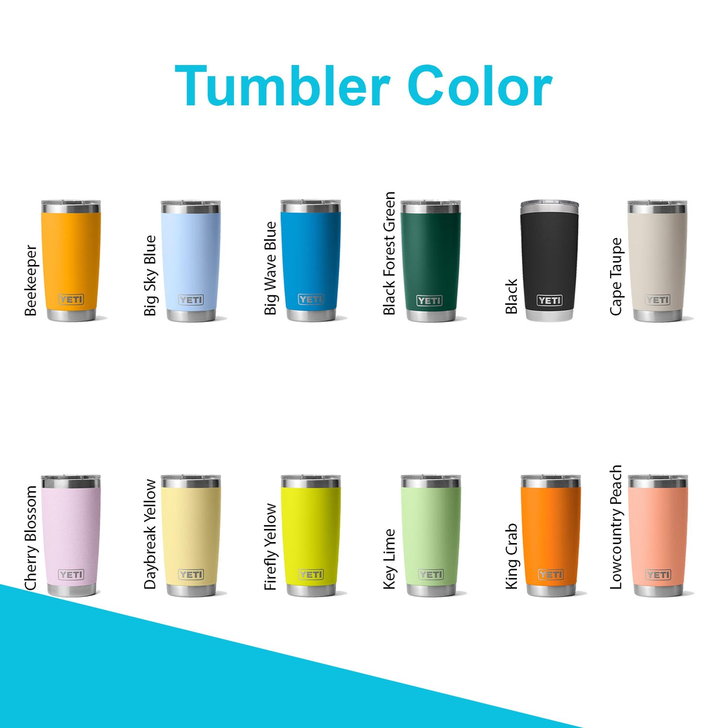 10oz, 20oz YETI Rambler Tumbler | Personalized Stainless Steel with Vacuum Insulated Tumbler | Laser Engraved Custom Cup for Coffee & Juice.