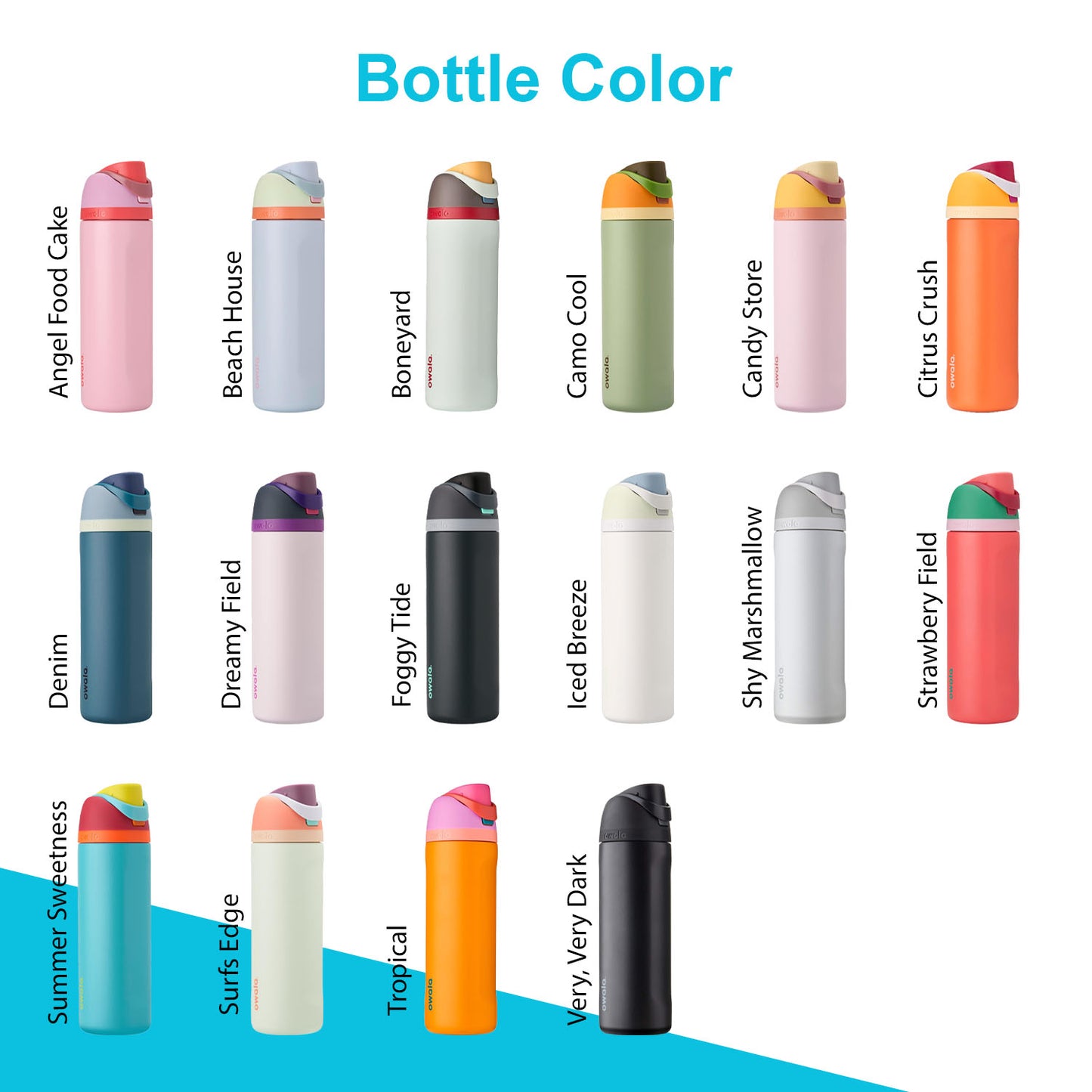 32oz Owala FreeSip Insulated Water Bottles | Personalized Stainless Steel Bottle with Straw | Laser Engraved Custom Bottle for School.
