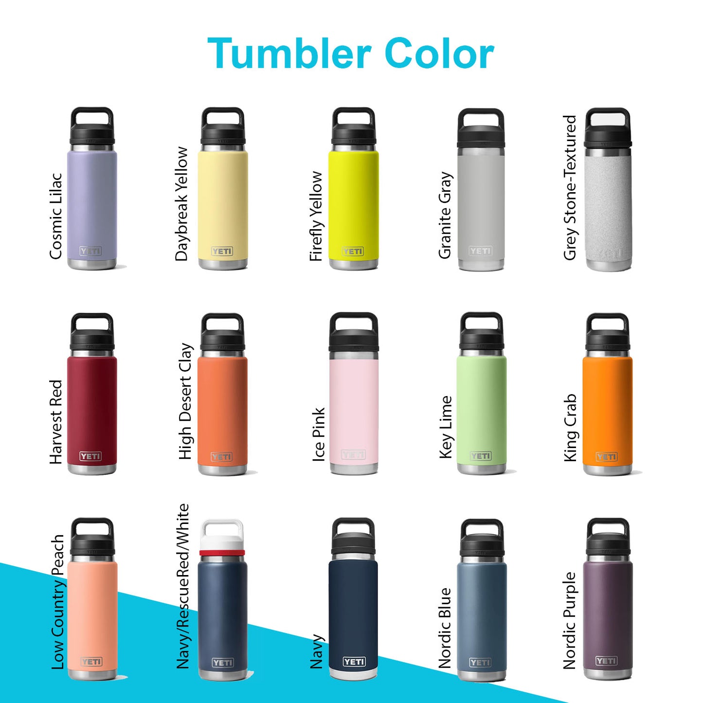 Custom Laser Engraving Service for Yeti Rambler Bottle | Customized Yeti Water Bottle, Travel Hydration, Custom Laser Engraved Yeti Bottle