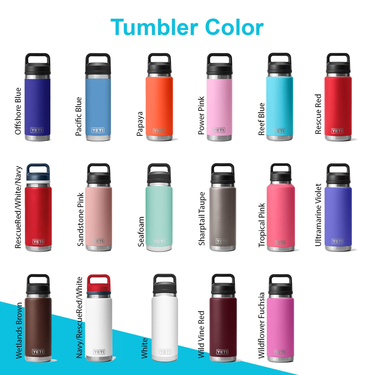 Custom Laser Engraving Service for Yeti Rambler Bottle | Customized Yeti Water Bottle, Travel Hydration, Custom Laser Engraved Yeti Bottle