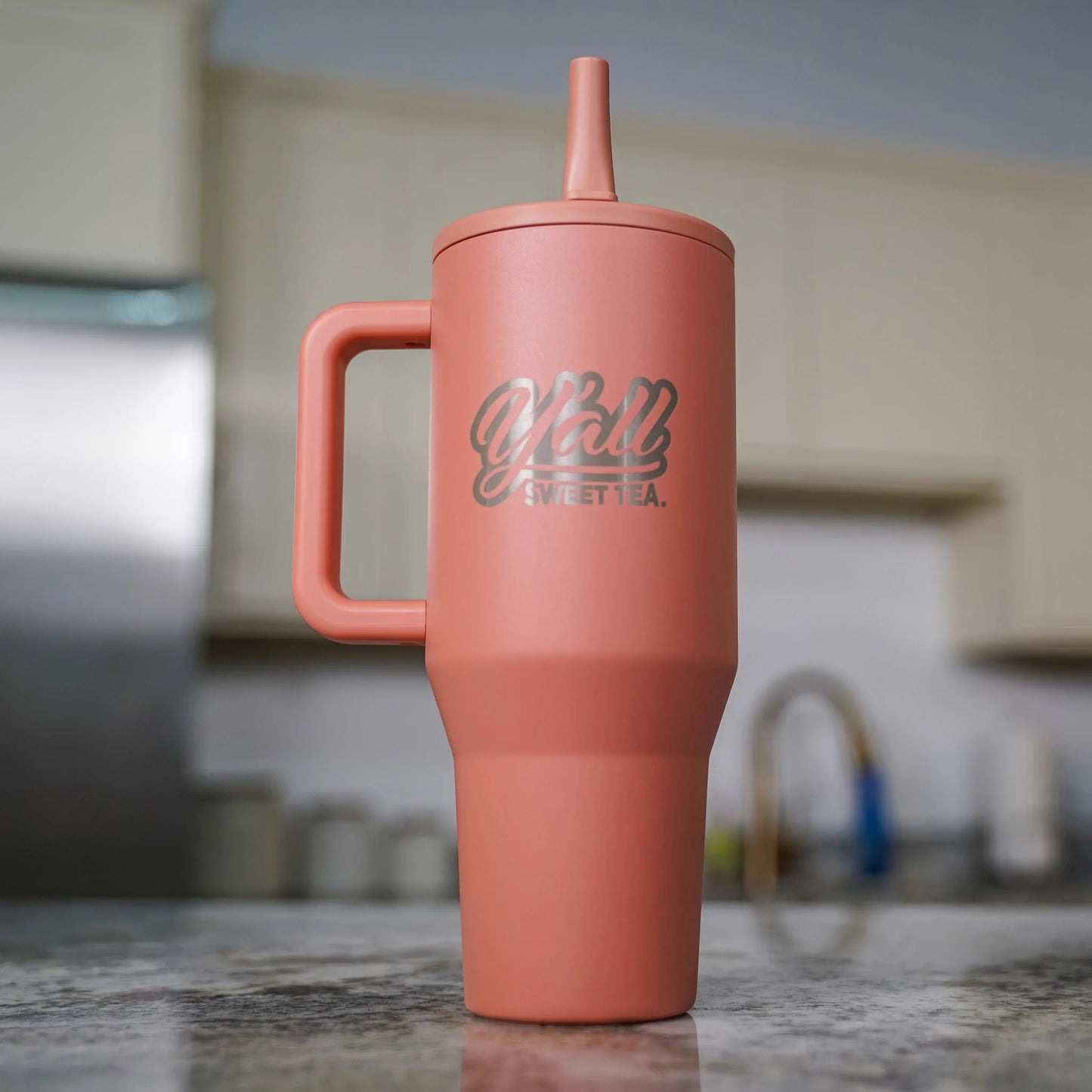 20oz, 32oz, 40oz Hydro Jug Traveler Tumbler | Laser Engraved Stainless Steel Tumbler | Personalized Tumbler with lid and Straw, Zengraved