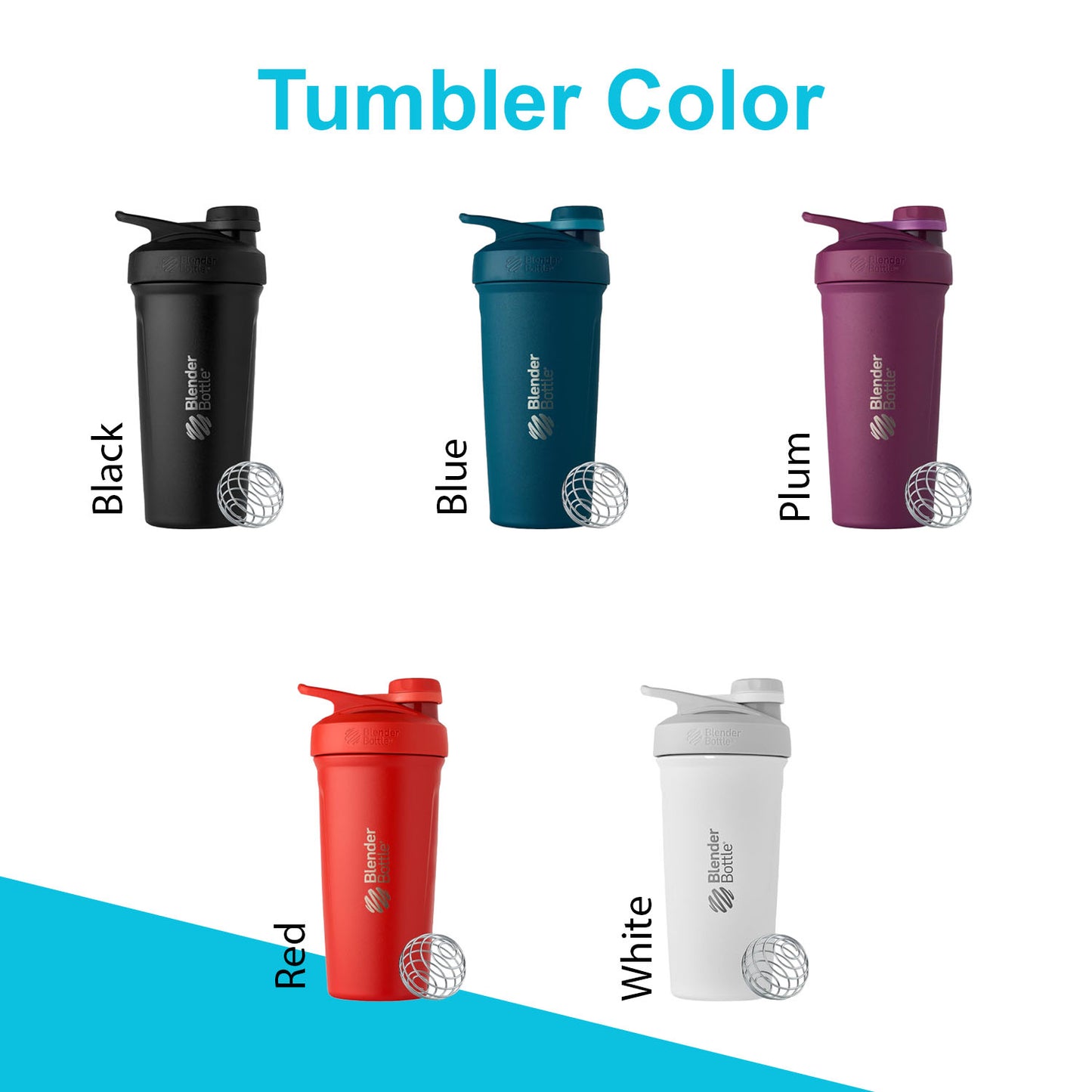 24oz Thermal Blender Twist Shaker Cup | Personalized Slim Easy to Hold Shaker | Laser Engraved Protein Shakes with Lockable Lid, Keep Cold.