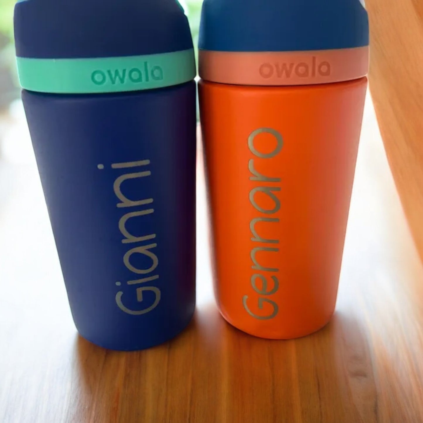 14oz Kids Flips | Personalized Stainless Steel Water Bottle with Straw | Laser Engraved Insulated Water Bottles | Locking Lid Water Bottle.