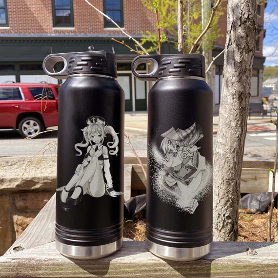 Personalized Takeya 40oz Activate Bottle: Laser Engraved Stainless Steel Water Bottle