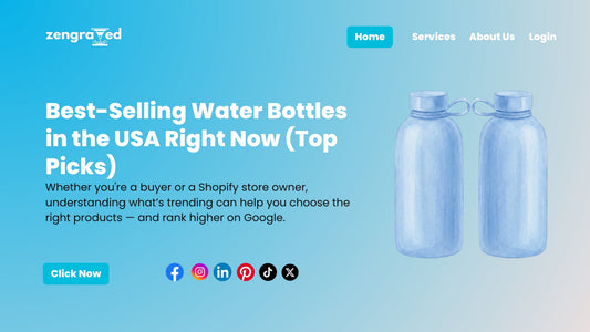 Best-Selling Water Bottles in the USA Right Now (Top Picks)