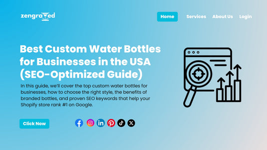 Best Custom Water Bottles for Businesses in the USA (SEO-Optimized Guide)