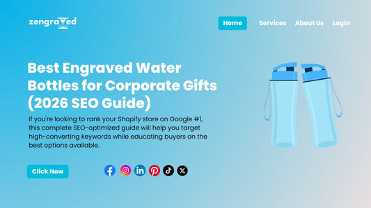 Best Engraved Water Bottles for Corporate Gifts (2026 SEO Guide)