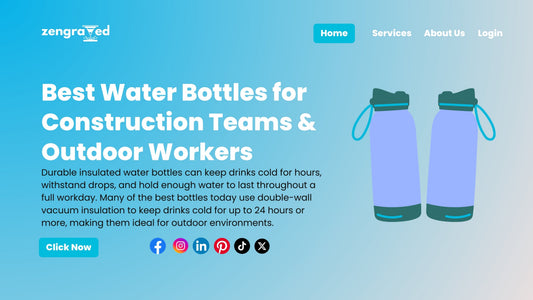Best Water Bottles for Construction Teams & Outdoor Workers