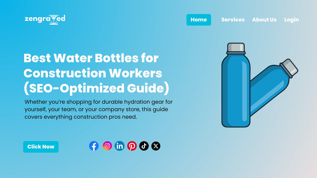 Best Water Bottles for Construction Workers (SEO-Optimized Guide)