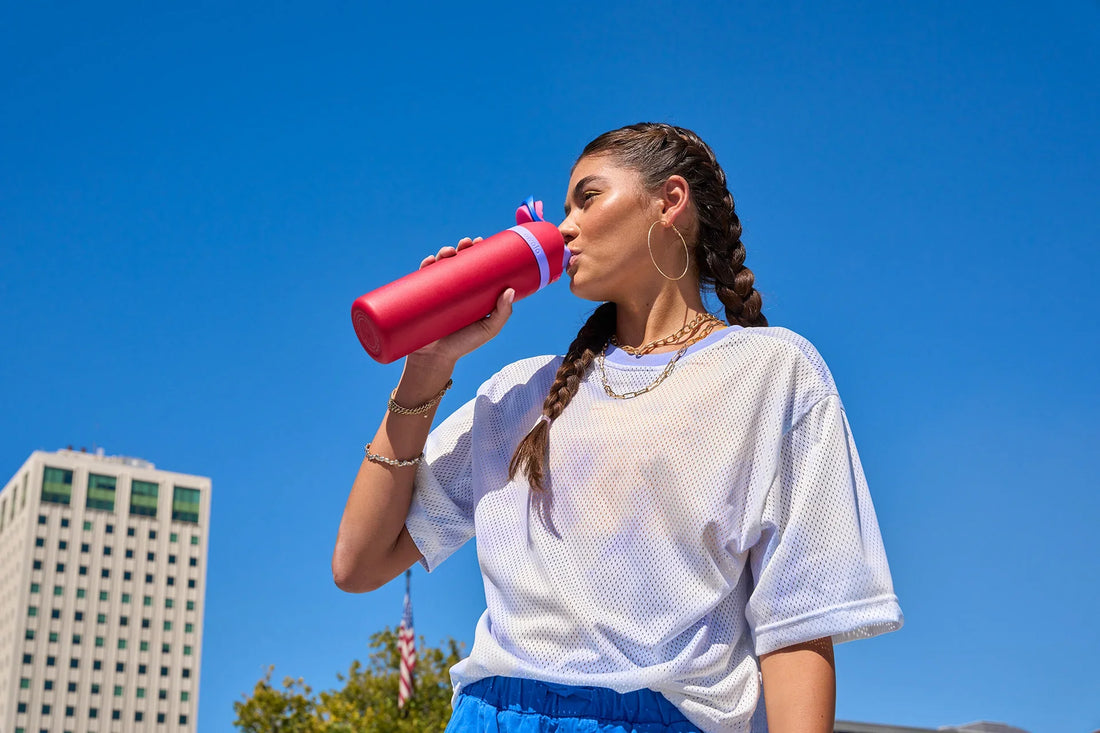 You Deserve the Best: Water Bottle With Straw (Owala)