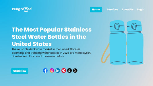 The Most Popular Stainless Steel Water Bottles in the United States