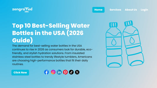 Top 10 Best-Selling Water Bottles in the USA (2026 Guide)