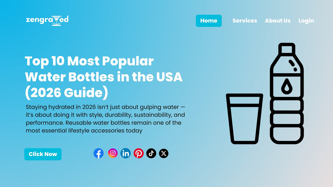 Top 10 Most Popular Water Bottles in the USA (2026 Guide)