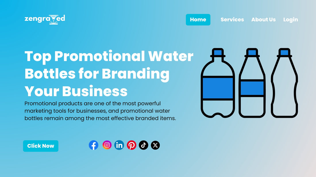 Top Promotional Water Bottles for Branding Your Business