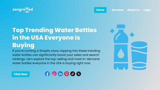 Top Trending Water Bottles in the USA Everyone Is Buying