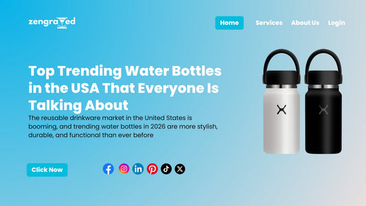 Top Trending Water Bottles in the USA That Everyone Is Talking About
