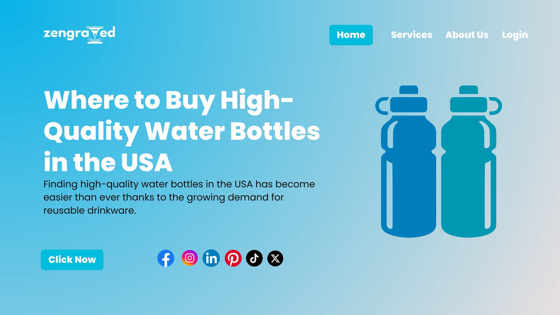 Where to Buy High-Quality Water Bottles in the USA
