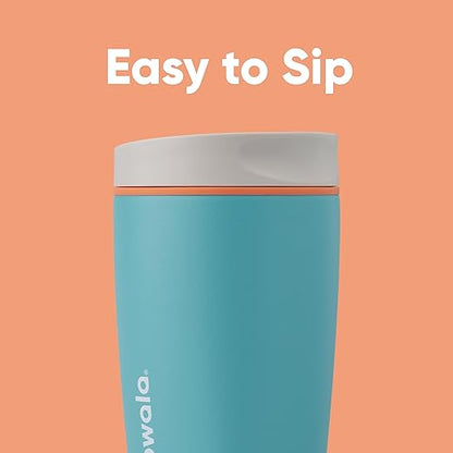 12oz, 20oz Owala Smooth Sip Tumbler | Personalized Stainless Steel Cup with Lid | Laser Engraved Insulated Tumbler For Coffee, Zengraved