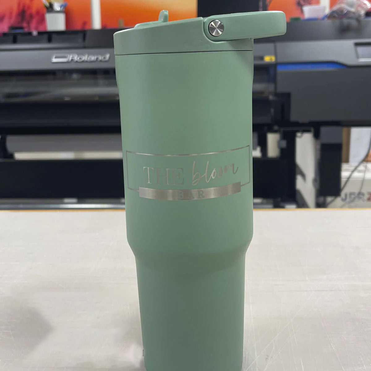 20oz, 32oz, 40oz Hydro Jug Sport Tumbler | Laser Engraved Stainless Steel Tumbler | Personalized Leakproof Tumbler with Rubber Base 8 zengravedstore