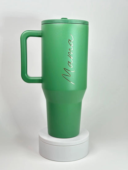20oz, 32oz, 40oz Hydro Jug Traveler Tumbler | Laser Engraved Stainless Steel Tumbler | Personalized Tumbler with lid and Straw 6 zengravedstore