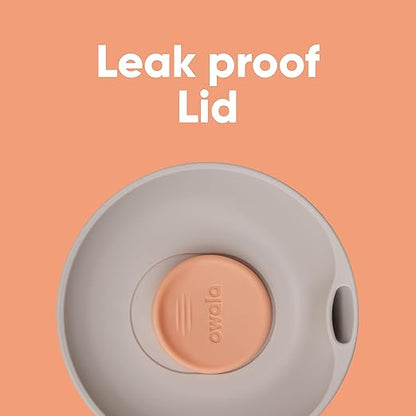 12oz, 20oz Owala Smooth Sip Tumbler | Personalized Stainless Steel Cup with Lid | Laser Engraved Insulated Tumbler For Coffee, Zengraved