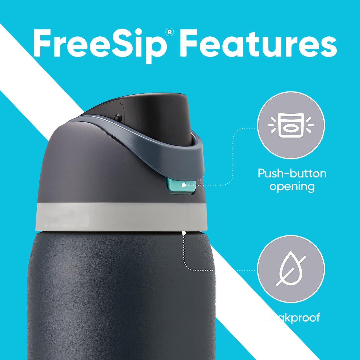 32oz Owala FreeSip Insulated Water Bottles | Personalized Stainless Steel Bottle with Straw | Laser Engraved Custom Bottle for School.