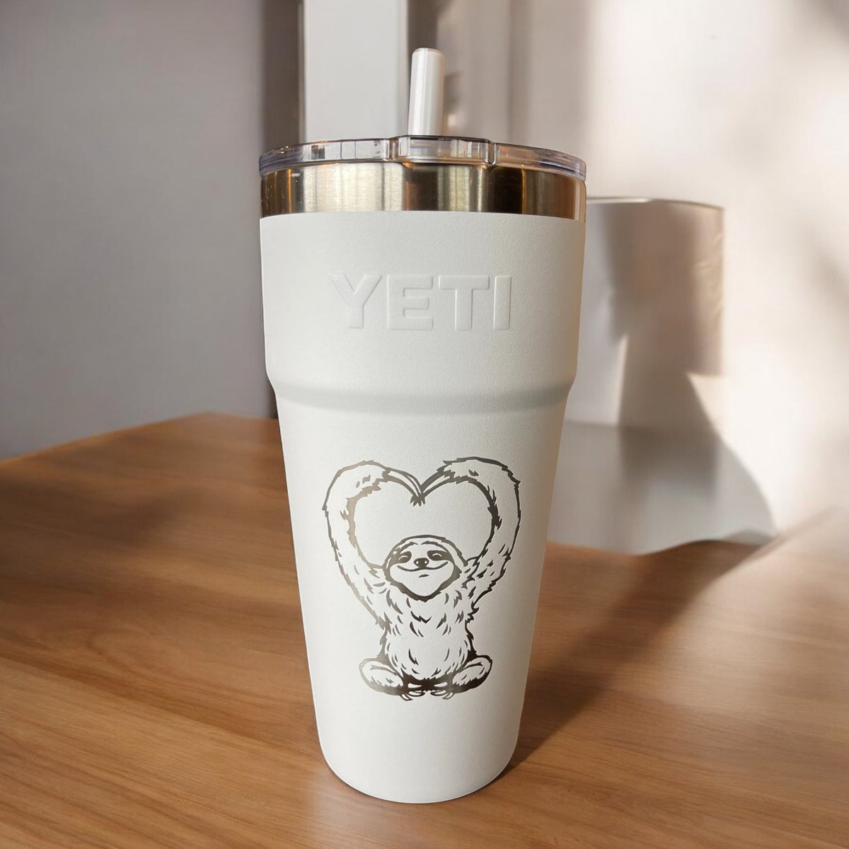 30oz YETI Rambler Tumbler | Personalized Vacuum Insulated with MagSlider Lid | Laser Engraved Stainless Steel Tumbler, Thanksgiving Gift 2 zengravedstore
