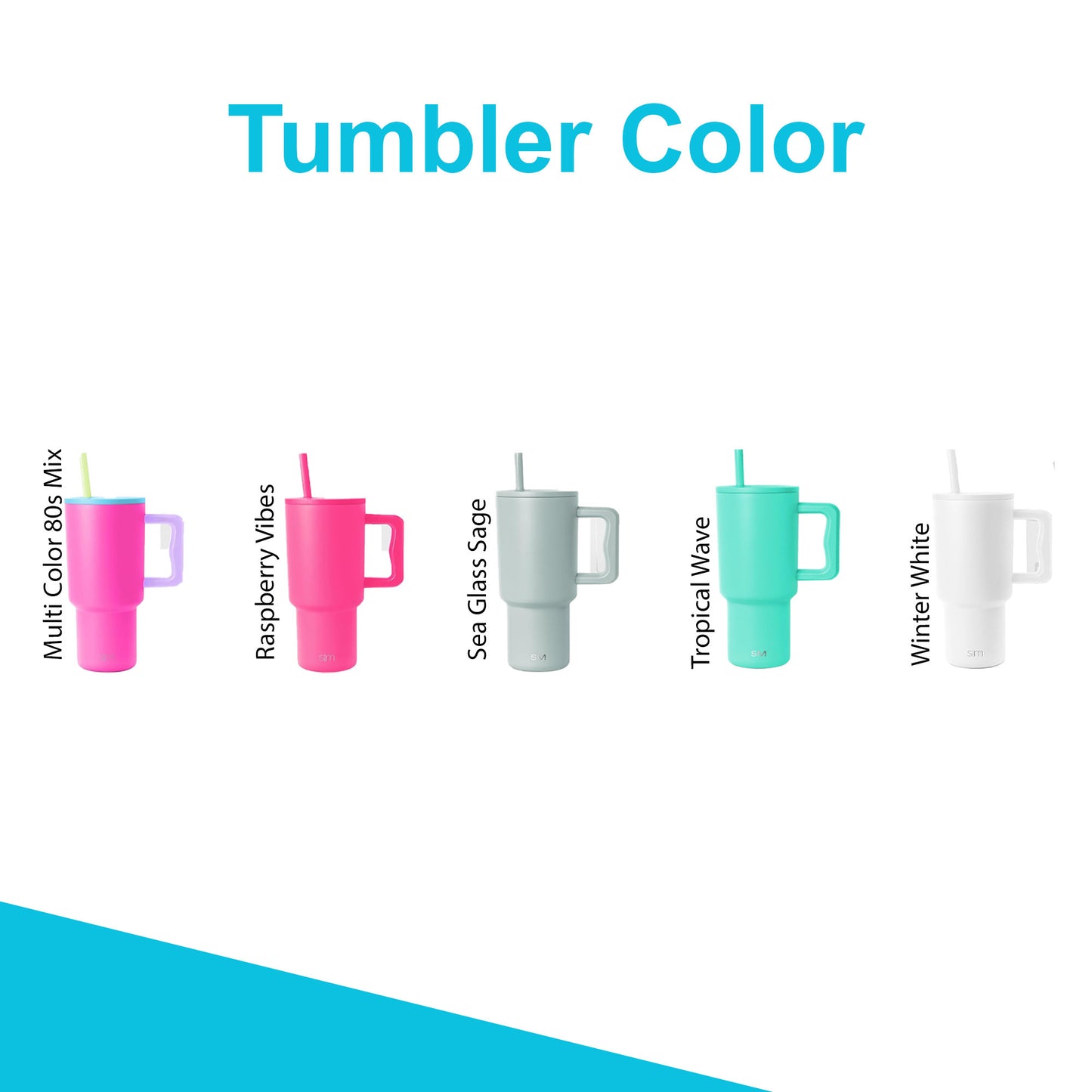 Personalized Simple Modern 30oz Tumbler: Laser Engraved Stainless Steel Travel Mug