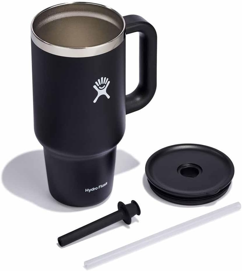 40oz Hydro Flask Travel Tumbler | Personalized Stainless Steel Tumbler with Flexible Straw and Lid | Laser Engraved Hydro Flask Tumbler (Copy) (Copy)