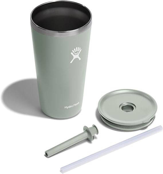 20oz, 28oz Hydro Flask All Round Tumbler | Personalized Stainless Steel Tumbler with Straw and Lid | Laser Engraved Hydro Flask Tumbler for gym, collage, school
