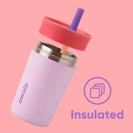 Personalized Owala 12oz Kids Tumbler, Laser Engraved Tumbler for child, Best Gift for child, School Bottle, Custom Owala Name tumbler
