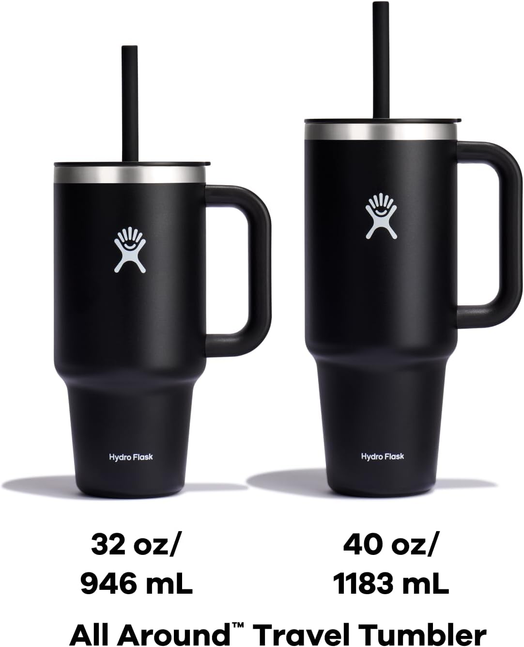 40oz Hydro Flask Travel Tumbler | Personalized Stainless Steel Tumbler with Flexible Straw and Lid | Laser Engraved Hydro Flask Tumbler (Copy) (Copy)