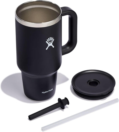 32oz Hydro Flask Travel Tumbler | Personalized Stainless Steel Tumbler with Flexible Straw and Lid | Laser Engraved Hydro Flask Tumbler (Copy)