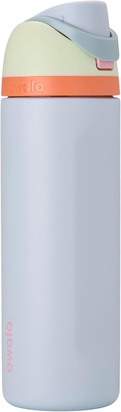 Owala Beach House Insulated Water Bottles, Laser Engraved Owala, Custom Owala Freesip Bottle, Gift for Him, School Bottle, Birthday Gift