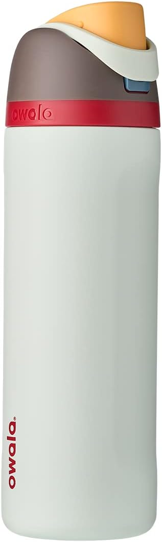 Owala Boneyard Color Freesip Water Bottles, Personalized Stainless Steel Water Bottle, Laser Engraved Custom Water Bottle with Straw.