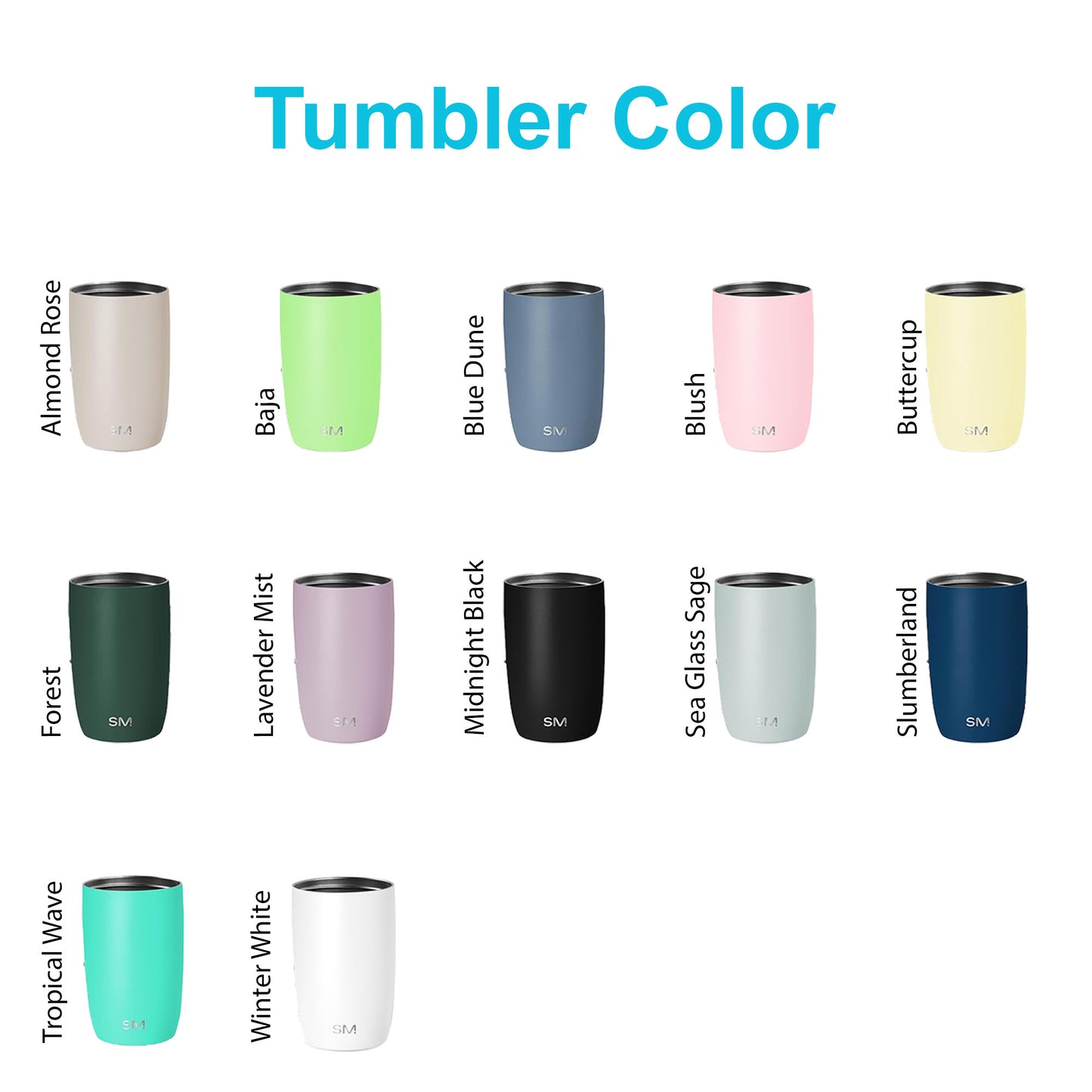 Personalized 12oz Simple Modern Coffee Tumbler: Laser Engraved Stainless Steel Travel Mug (Copy)
