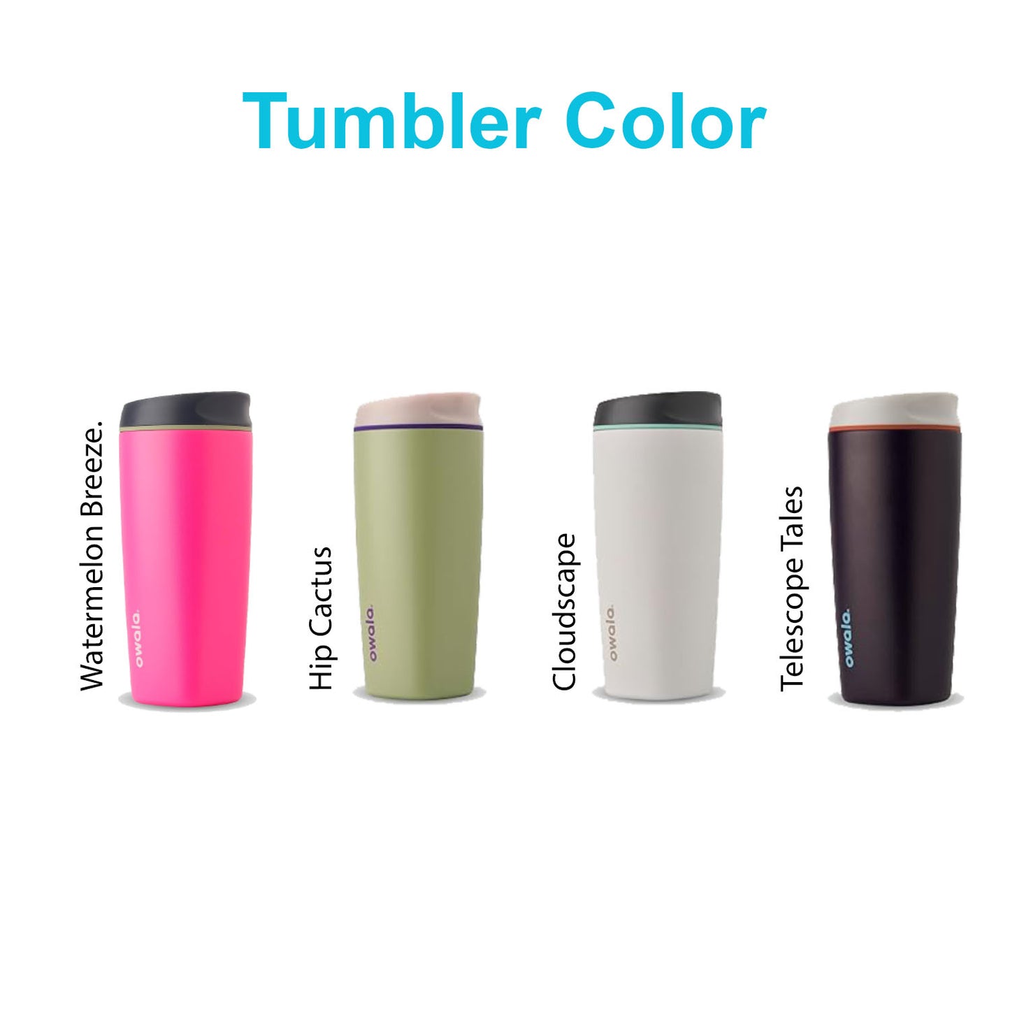 12oz, 20oz Owala Smooth Sip Tumbler | Personalized Stainless Steel Cup with Lid | Laser Engraved Insulated Tumbler For Coffee, Zengraved