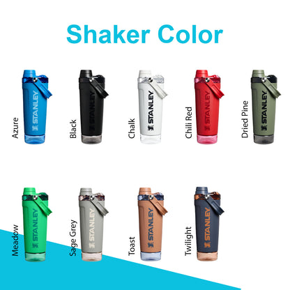 20oz Stanley Activate Shaker, Laser Engraved Stainless Steel Shaker with your Name & Logo Engraved, Best Gift, Christmas Gift
