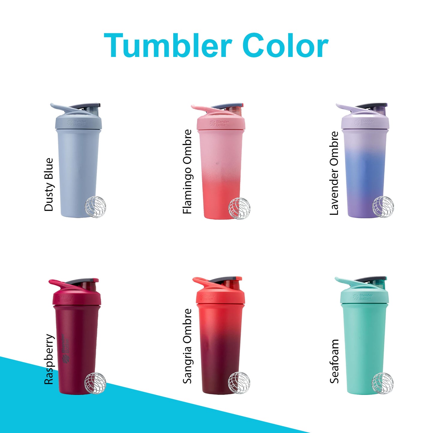 24oz Thermal Blender Sleek Shaker Cup | Personalized Slim Easy to Hold Shaker | Laser Engraved Protein Shakes with Lockable Lid, Keep Cold.