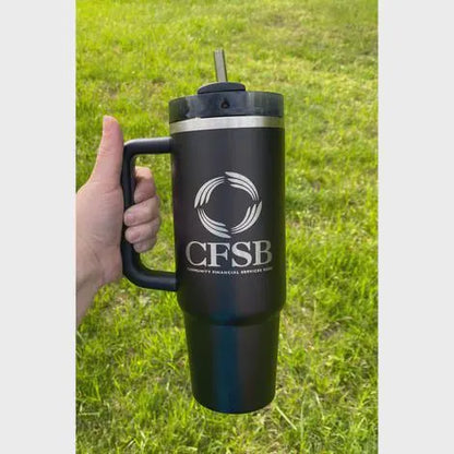 Stanley 30oz & 40oz Quencher H2.0 Stainless Steel Tumbler, Personalized Stainless Steel Tumbler, Laser Engraved Tumbler, Stanley Water Bottle