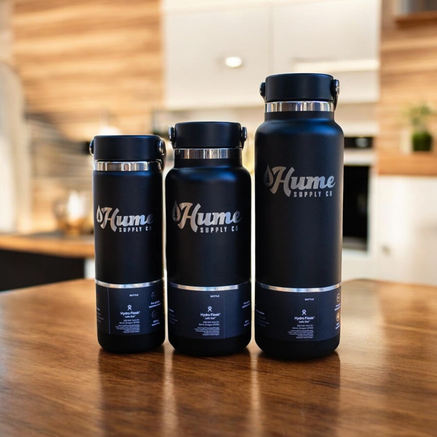 40oz Hydro Flask Flex Straw Lid Bottle | Personalized Custom Water Bottle with Straw | Laser Engraved Bottle. Best For Travel, Sports and Gym (Copy)